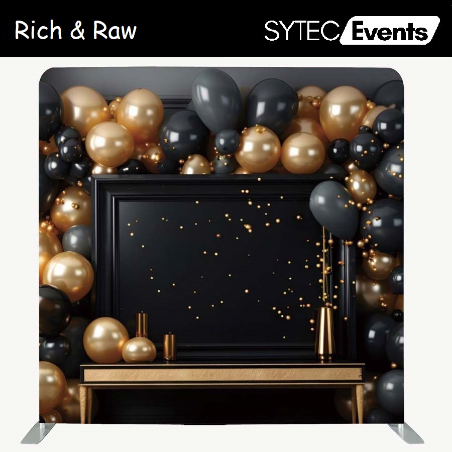 Hintergrundsystem Rich & Raw
