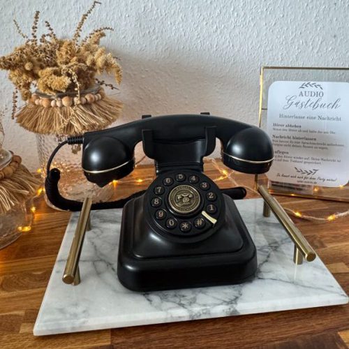 Audio Gästebuch Schwarz 1950er Audio Gästebuch Schwarz 1950er